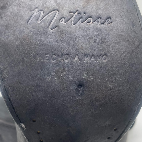 Matisse Danny Distressed Leather Western Removable Harness Cowgirl Bootie Size 9 - Picture 11 of 13